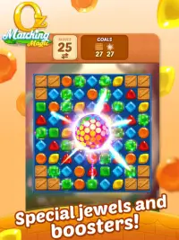 Matching Magic: Oz - Match 3 Jewel Puzzle Games Screen Shot 10