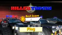 Killer Monster Police Truck Screen Shot 0