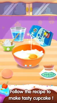 Cupcake Maker - Cooking Game Screen Shot 1