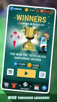Tiny Striker La Liga - Best Penalty Shootout Game Screen Shot 2