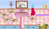 Barbie Bathroom Cleaner Girl Games Screen Shot 0