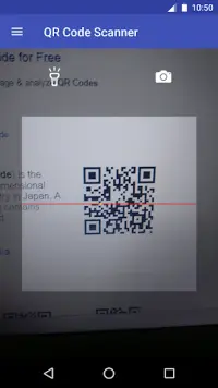 QR Code Scanner Screen Shot 1