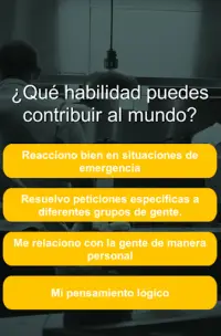 Quiz - ¿Cuál es tu profesión ideal? Screen Shot 1