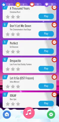 Piano Tiles 5 Offline - Free Magic Music Games Screen Shot 5