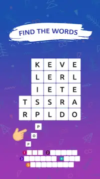 Word Puzzles: Fun Word Game Screen Shot 1