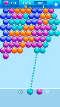 Bubble Mania - ลูกบอลเกม Screen Shot 2