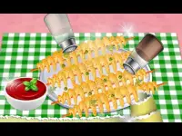 Crispy Spiral Fries Home Recipe- Fast Food Cooking Screen Shot 0