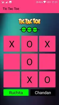 Tic Tac Toe Multiplayer Screen Shot 3