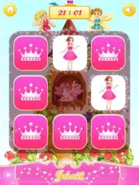 Barbie Princesa jogo memória Screen Shot 4