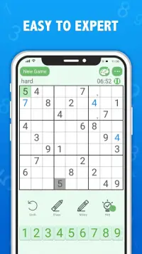 Sudoku Numbers Puzzle Screen Shot 1
