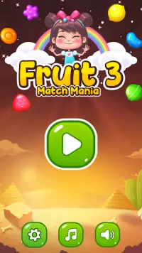 Fruit 3 Match Mania Screen Shot 0