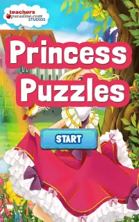 Princess Puzzles Girls Games Screen Shot 8