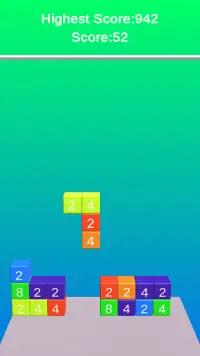 Tetris 2048 | Trò chơi Tetris cổ điển & 2048 Screen Shot 1