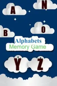 Alphabets Memory Game Screen Shot 0