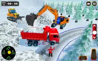 Snow Road Crane Simulator 3D Screen Shot 6