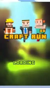 Craft Runner : Minecraft Style Screen Shot 1