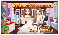 Paris Wedding - Wedding Games Screen Shot 0