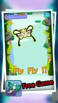 🌷🌷 butterfly games jump Screen Shot 3