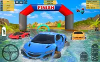 carreras de carros de agua 3d Screen Shot 1