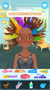 Kapper make-up – kapper spelletjes voor kinderen Screen Shot 1