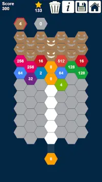 육각형 게임 : 육각형 숫자 퍼즐 모음 Screen Shot 1