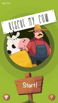 Rescue My Cow - Unblock Screen Shot 0