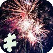Amazing Fireworks Jigsaw Puzzle Game