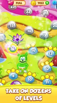 Gummy Bear Bubble Pop - Kids Game Screen Shot 2