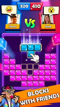 Block Heads: Duel puzzle games Screen Shot 1