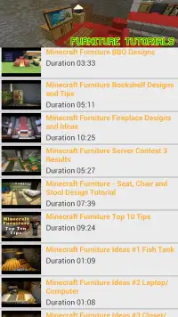 Furniture Ideas Minecraft 2015 Screen Shot 5