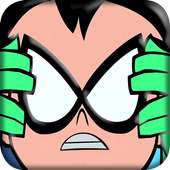 Robin Super Titans Go superhero Moto Racing