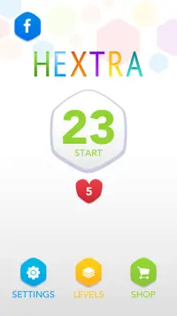 Hextra Word Game Screen Shot 0