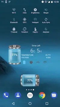 Battery Tools & Widget for Android (Battery Saver) Screen Shot 1