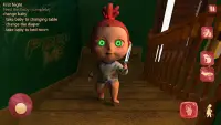 Baby in Green 3D: ホラーゲーム Screen Shot 2