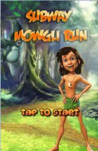 3D SUBWAY MOWGLI RUN FREE Screen Shot 0