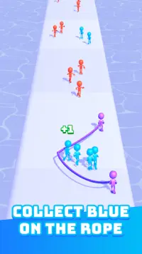 Rope Them All: Arcade Runner Game (Free) Screen Shot 0