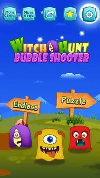 Witch Hunt Bubble Shooter Screen Shot 0