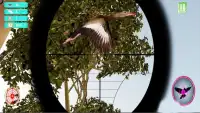 Pássaros Tiroteio Aventura - Selva Caçador Mania Screen Shot 2