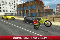 Moto Pizza Delivery Boy 3D Screen Shot 6