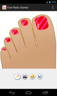 foot nails games Screen Shot 3