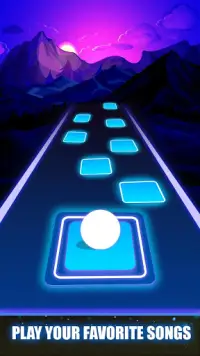 Magic Tiles Hop Ball 3d Edm Müzik Oyunları Ücretsi Screen Shot 3