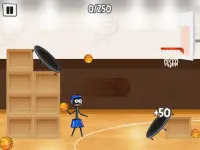 Stickman Trick Shot Basketball Screen Shot 8