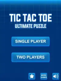 Tic Tac Toe - Ultimate Puzzle Screen Shot 0