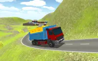 Futuro caminhão de carga simulador de movimentação Screen Shot 5