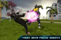 Flying Apes vs Police Robot Screen Shot 0