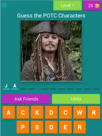 Pirates of the Caribbean Quiz Screen Shot 12