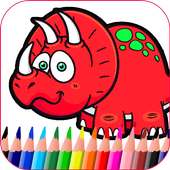 Dinosaur Coloring Game For Kid