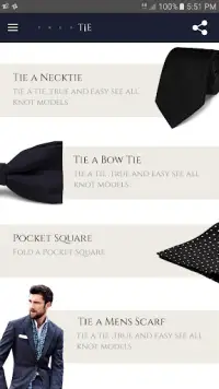 How To Tie A Tie Knot - True Tie Screen Shot 1