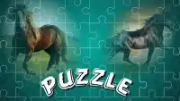 Horses Jigsaw - Puzzle Screen Shot 4