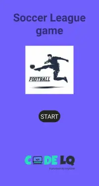 Soccer League game Screen Shot 0